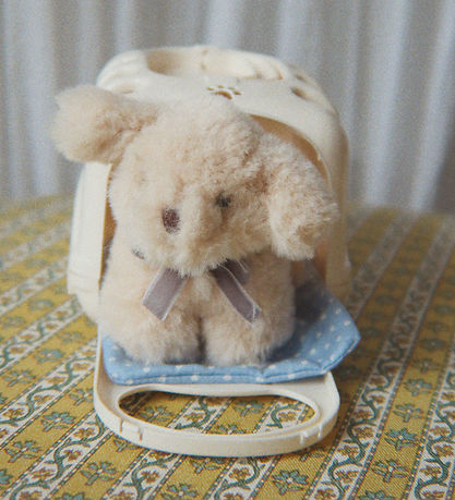 Konges Sløjd Bamse m. Transportkasse - 10x14 cm - Take Care Of M