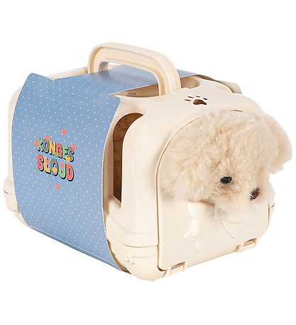 Konges Sløjd Bamse m. Transportkasse - 10x14 cm - Take Care Of M