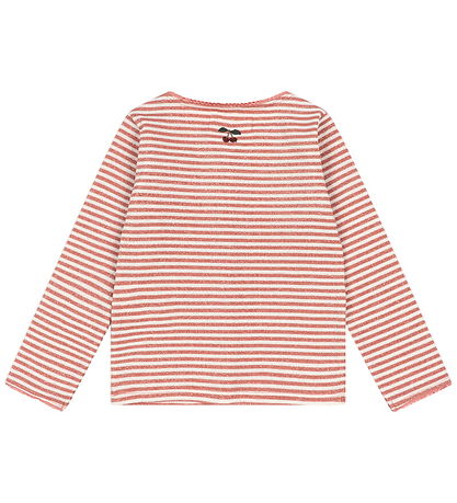 Konges Sløjd Cardigan - Rib - Roli Stripe - Rose Cream Stripe