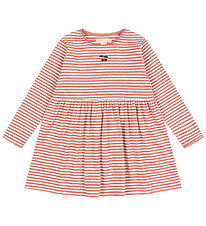 Konges Sløjd Kjole - Rib - Roli Stripe - Rose Cream Stripe