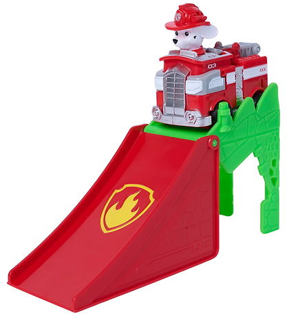 Paw Patrol: Dino Filmen - Dino Pup Squad Jump Flip - Marshall