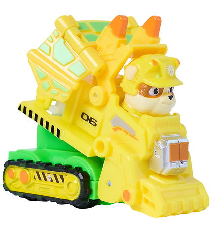 Paw Patrol: Dino Filmen - Dino Pup Squad Jump Flip - Rubble