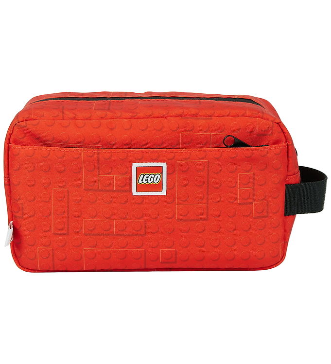 LEGO ® Tasker - Toilettaske - Brick Dots Red