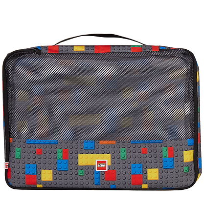 LEGO® Tasker - Packing Cubes - 3 stk Sæt - Colorful Bricks