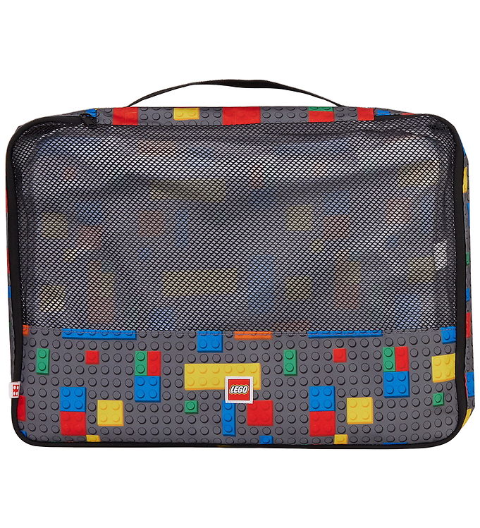 LEGO ® Tasker - Packing Cubes - 3 stk Sæt - Colorful Bricks