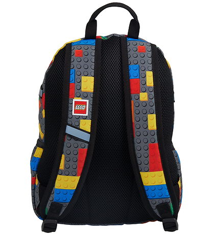 LEGO® Tasker - Rygsæk - Colorblock - Colorful Bricks