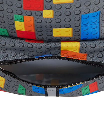 LEGO® Tasker - Rygsæk - Colorblock - Colorful Bricks