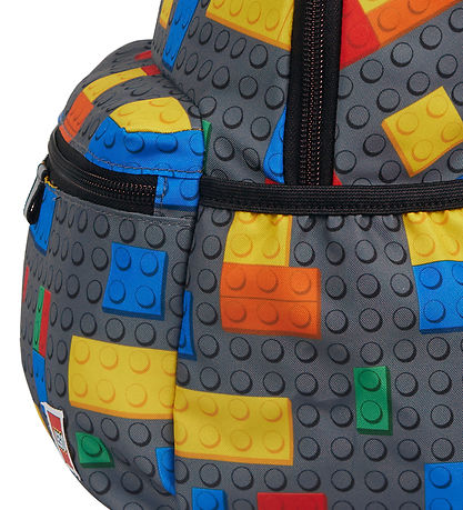 LEGO® Tasker - Rygsæk - Colorblock - Colorful Bricks