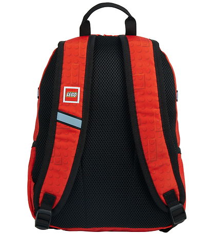 LEGO® Tasker - Rygsæk - Colorblock - Brick Dots Red
