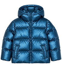 The New Dynejakke - TnUffe Puffer - Metallic Blue