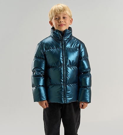 The New Dynejakke - TnUffe Puffer - Metallic Blue