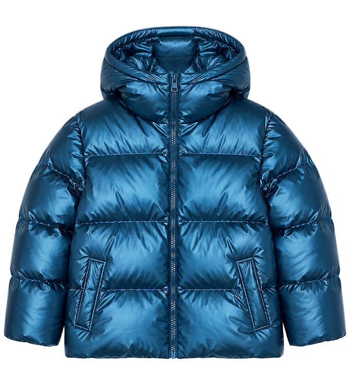 The New Dynejakke - TnUffe Puffer - Metallic Blue