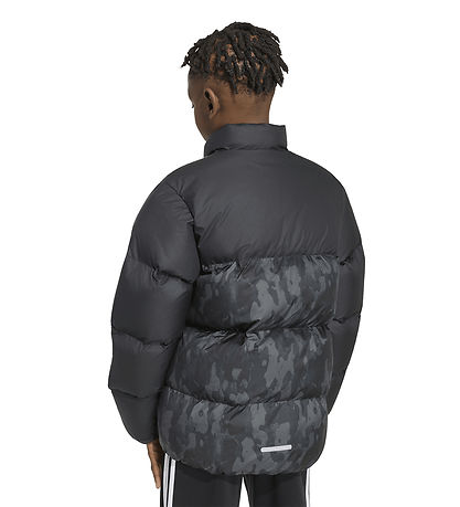 adidas Performance Dynejakke - J SD AOP - Black/Gresix/Carbon