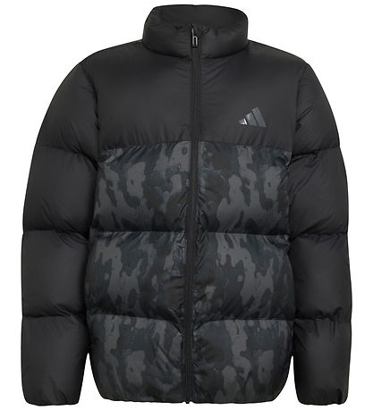 adidas Performance Dynejakke - J SD AOP - Black/Gresix/Carbon