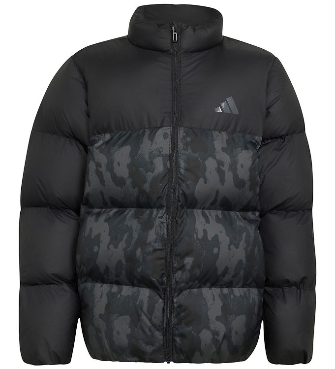 adidas Performance Dynejakke - J SD AOP - Black/Gresix/Carbon