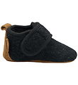 Mikk-Linew Hjemmesko - Prewalker Wool - Anthracite Melange