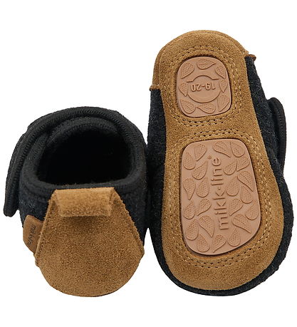 Mikk-Linew Hjemmesko - Prewalker Wool - Anthracite Melange