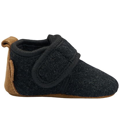 Mikk-Linew Hjemmesko - Prewalker Wool - Anthracite Melange