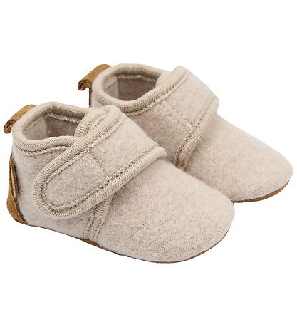 Mikk- Line Hjemmesko - Prewalker Wool - Off White