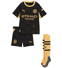 Puma Fodboldsæt - MFFC Away Mini - Black/Flaxen