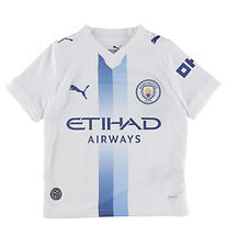 Puma Football Shirt - MCFC Third Jr - White