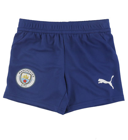 Puma Fodboldsæt - Manchester City 26/27 3. Sæt - Hvid/Blazing Bl