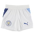 Puma Fodboldshorts - MCFC Jr - White