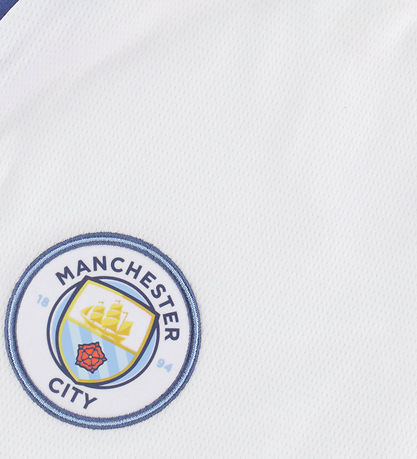Puma Fodboldshorts - MCFC Jr - White