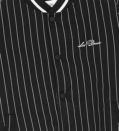 Les Deux Jakke - Varsity Tech - Black