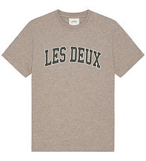 Les Deux T-shirt - College - Dark Sand Melange