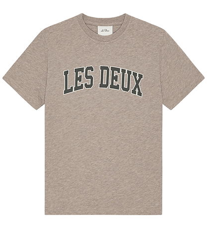 Les Deux T-shirt - College - Dark Sand Melange