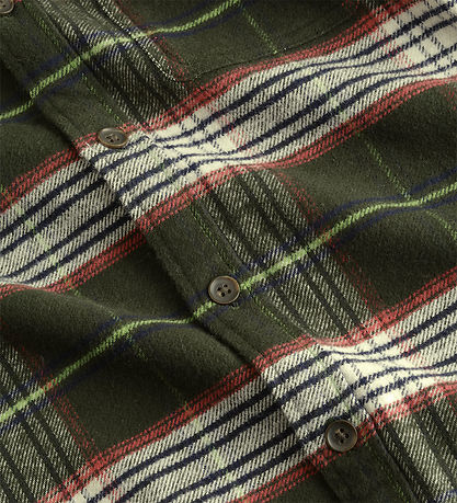 Les Deux Overshirt - Rosin Green m. Tern