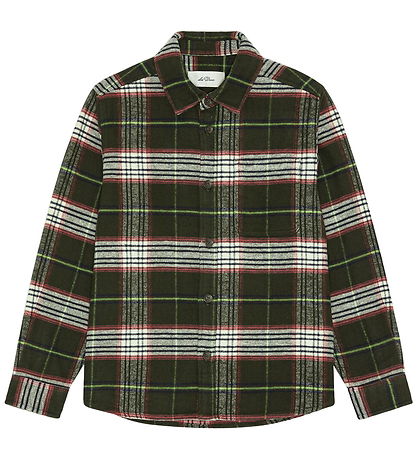 Les Deux Overshirt - Rosin Green m. Tern