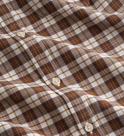 Les Deux Skjorte - Soft check - Ivory