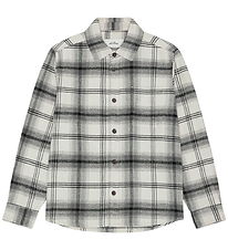 Les Deux Skjorte Check Overshirt - Black