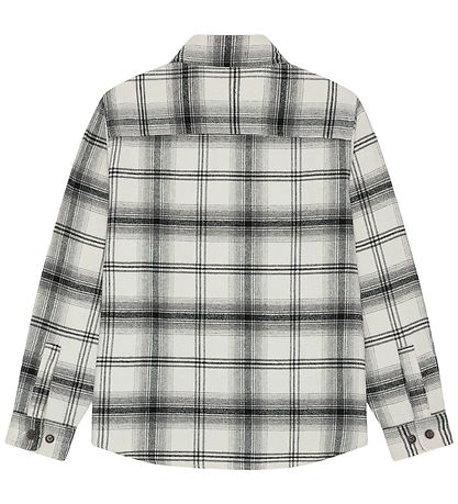 Les Deux Skjorte Check Overshirt - Black