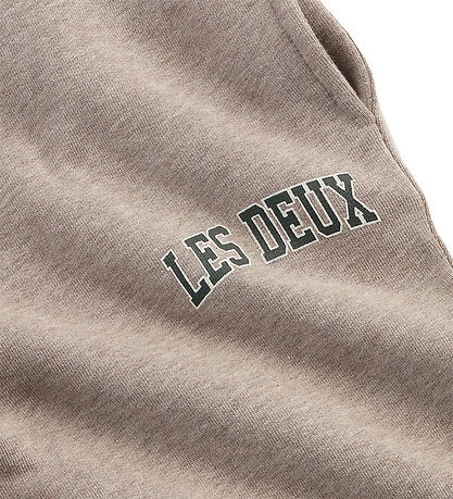 Les Deux Sweatpants - College - Dark Sand Melange