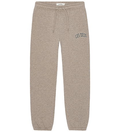 Les Deux Sweatpants - College - Dark Sand Melange