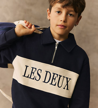 Les Deux Sweatshirt - Rugby - Dark Navy Blue
