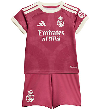 adidas Performance Fodboldsæt - Real Madrid 3. Sæt - Wild Pink