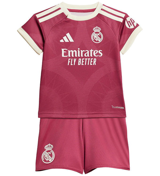 adidas Performance Fodboldsæt - Real Madrid 3. Sæt - Wild Pink