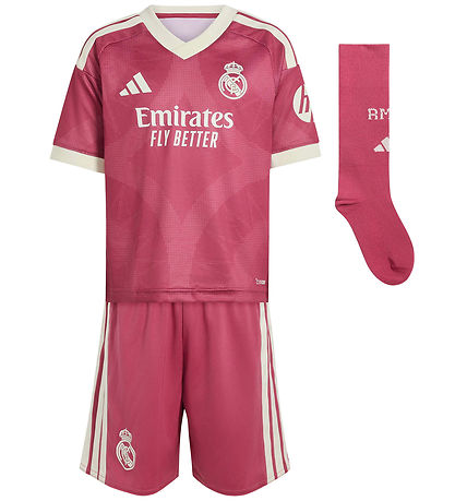 adidas Performance Fodboldsæt - Real Madrid 3. Sæt - Wild Pink