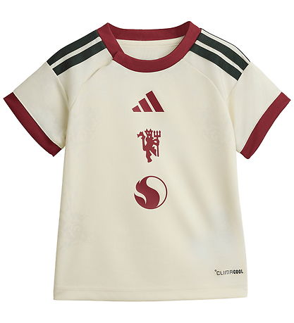 adidas Performance Fodboldsæt - Manchester United 3 Sæt - Ivory/