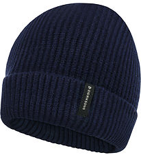 Didriksons Hue - Strik - Buz Kids - Navy