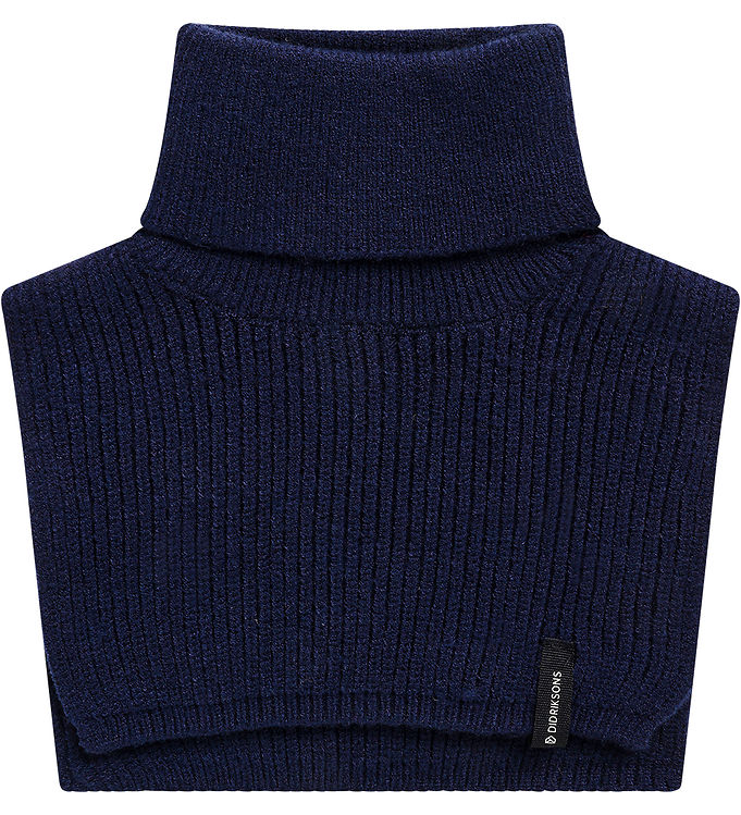 Didriksons Halsedisse - Strik/Rib - Delfinen - Navy