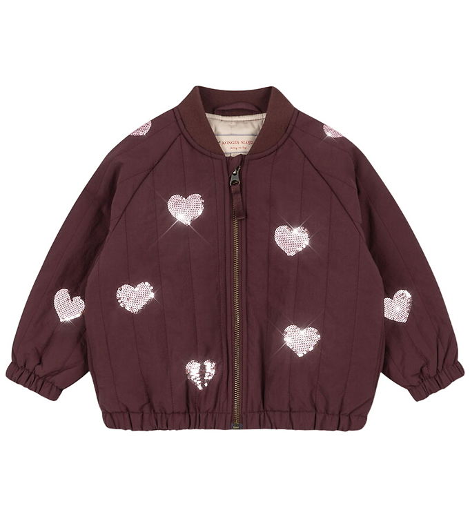 Konges Sløjd Juno Termo Sequin Bomberjakke - Decadent Chocolate