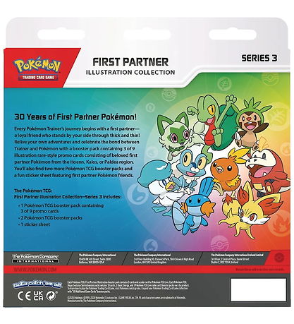 Pokémon Samlekort - First Partner Illustration Collection - Seri