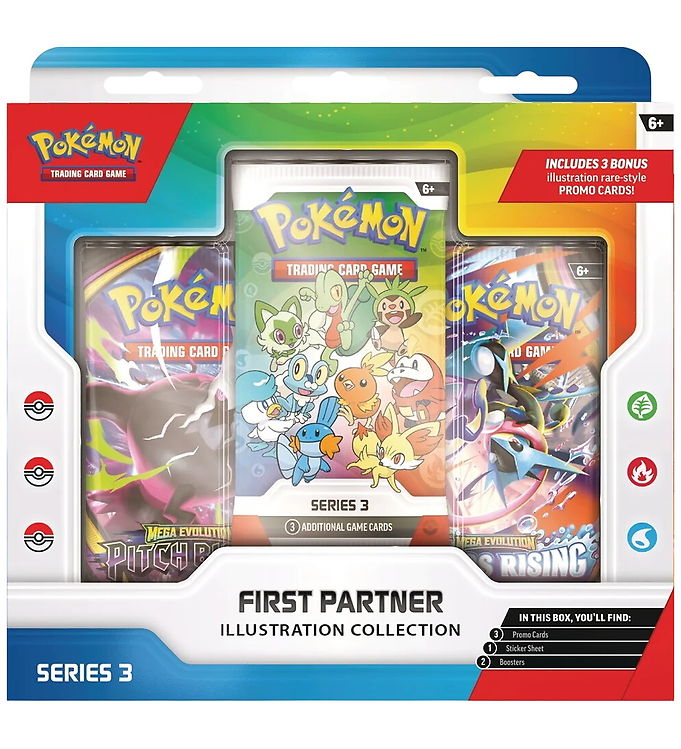 Pokémon Samlekort - First Partner Illustration Collection - Seri