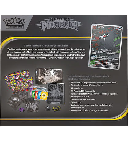 Pokémon Samlekort - Mega Evolution: Pitch Black - Elite Trainer 
