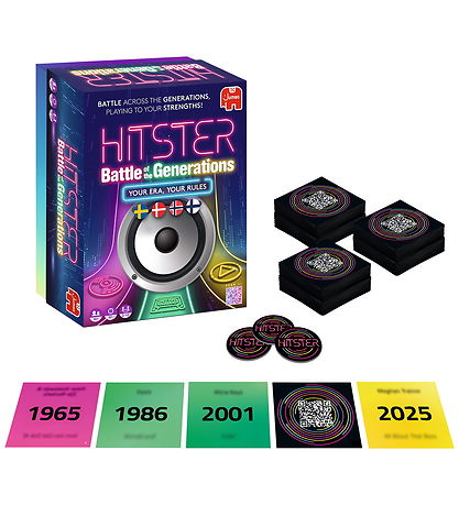 Asmodee Spil - Hitster Battle Of The Generations